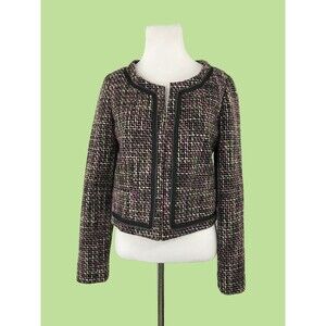 Silence and Noise Urban Outfitters Women's Blazer Jacket Tweed Cropped -‎ Size M